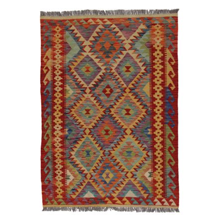 Kilim szőnyeg Chobi 151x109 kézi szövésű afgán gyapjú kilim