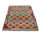 Chobi Kilim szőnyeg 154x104 kézi szövésű afgán gyapjú kilim