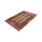Kézi szövésű Kilim szőnyeg Chobi 138x101 afgán gyapjú kilim