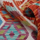 Kézi szövésű Kilim szőnyeg Chobi 138x101 afgán gyapjú kilim