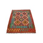Kilim szőnyeg Chobi 144x98 kézi szövésű afgán gyapjú kilim