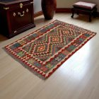 Kilim szőnyeg Chobi 159x108 kézi szövésű afgán gyapjú kilim