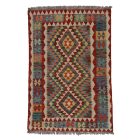 Kilim szőnyeg Chobi 159x108 kézi szövésű afgán gyapjú kilim