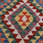 Kilim szőnyeg Chobi 159x108 kézi szövésű afgán gyapjú kilim