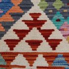 Kilim szőnyeg Chobi 152x97 kézi szövésű afgán gyapjú kilim