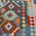 Kilim szőnyeg Chobi 205x295 kézi szövésű afgán gyapjú kilim