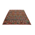 Chobi Kilim szőnyeg 201x288 kézi szövésű afgán gyapjú kilim
