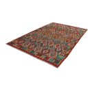 Chobi Kilim szőnyeg 201x288 kézi szövésű afgán gyapjú kilim