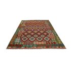 Kilim szőnyeg Chobi 203x294 kézi szövésű afgán gyapjú kilim