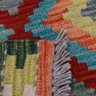 Kilim szőnyeg Chobi 203x294 kézi szövésű afgán gyapjú kilim