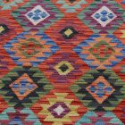 Kilim szőnyeg Chobi 197x282 kézi szövésű afgán gyapjú kilim