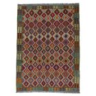 Chobi Kilim szőnyeg 213x287 kézi szövésű afgán gyapjú kilim