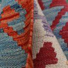 Kilim szőnyeg Chobi 203x292 kézi szövésű afgán gyapjú kilim