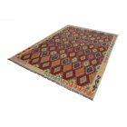 Kilim szőnyeg Chobi 203x296 kézi szövésű afgán gyapjú kilim