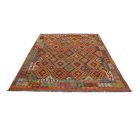 Kilim szőnyeg Chobi 205x287 kézi szövésű afgán gyapjú kilim
