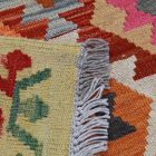Chobi Kilim szőnyeg 238x299 kézi szövésű afgán gyapjú kilim