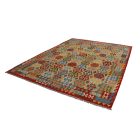 Chobi Kilim szőnyeg 259x350 kézi szövésű afgán gyapjú kilim