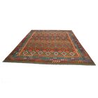 Chobi Kilim szőnyeg 300x394 kézi szövésű afgán gyapjú kilim