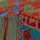 Chobi Kilim szőnyeg 300x394 kézi szövésű afgán gyapjú kilim