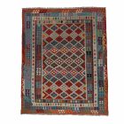 Chobi Kilim szőnyeg 247x300 kézi szövésű afgán gyapjú kilim