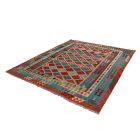 Chobi Kilim szőnyeg 247x300 kézi szövésű afgán gyapjú kilim