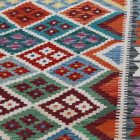 Chobi Kilim szőnyeg 247x300 kézi szövésű afgán gyapjú kilim
