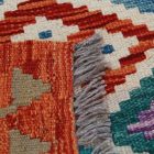 Chobi Kilim szőnyeg 247x300 kézi szövésű afgán gyapjú kilim