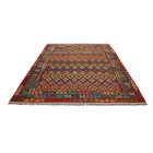 Chobi Kilim szőnyeg 245x340 kézi szövésű afgán gyapjú kilim