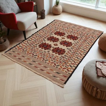 Nomád Kilim szőnyeg Adarskan 127x192 Kelim falvédő szőnyeg