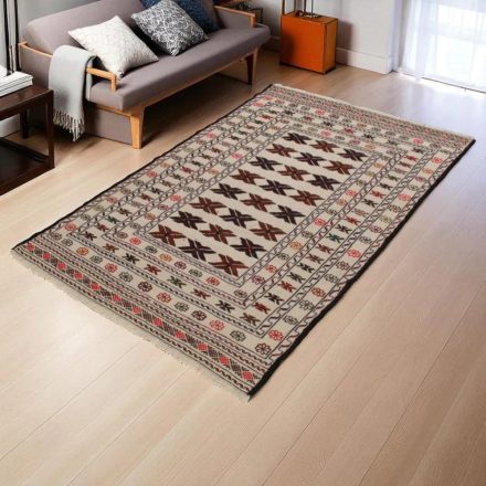 Nomád Kilim szőnyeg Adarskan 126x177 Kelim falvédő szőnyeg