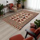Nomád Kilim szőnyeg Adarskan 133x199 Kelim falvédő szőnyeg
