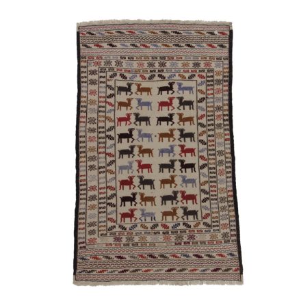 Nomád Kilim szőnyeg Adarskan 136x194 Kelim falvédő szőnyeg