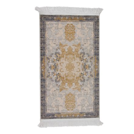 Klasszikus szőnyeg szürke 50x90 Keleti mintás gépi perzsa szőnyeg