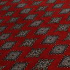 Pakisztáni szőnyeg bordó Jaldar 200x319 kézi csomózású szőnyeg