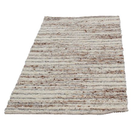 Vastag szőnyeg gyapjúból 91x161 szövött modern szőnyeg