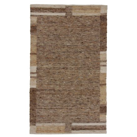 Vastag szőnyeg gyapjúból 90x152 szövött modern gyapjú szőnyeg