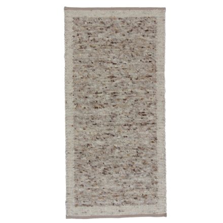 Vastag szőnyeg gyapjúból 71x148 szövött modern gyapjú szőnyeg