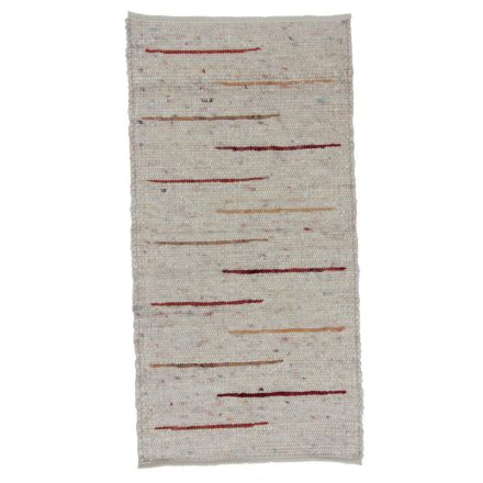 Vastag szőnyeg gyapjúból 71x140 szövött modern gyapjú szőnyeg