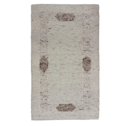 Vastag szőnyeg gyapjúból 91x156 szövött modern gyapjú szőnyeg