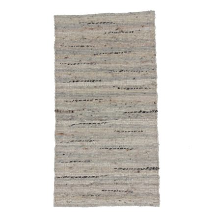Vastag szőnyeg gyapjúból 68x129 szövött modern gyapjú szőnyeg