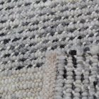 Vastag szőnyeg gyapjúból 70x138 szövött modern gyapjú szőnyeg