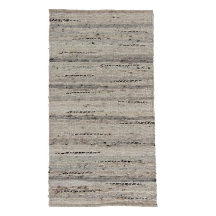 Vastag szőnyeg gyapjúból 68x127 szövött modern gyapjú szőnyeg