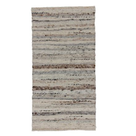 Vastag szőnyeg gyapjúból 70x134 szövött modern gyapjú szőnyeg