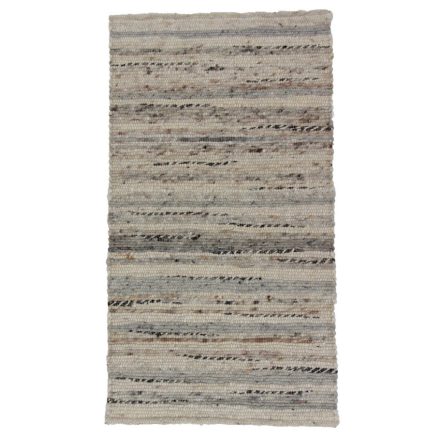 Vastag szőnyeg gyapjúból 70x127 szövött modern gyapjú szőnyeg