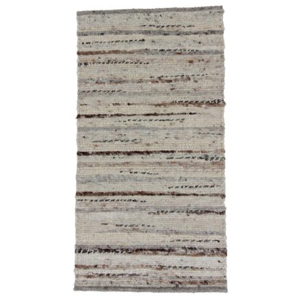 Vastag szőnyeg gyapjúból 69x130 szövött modern gyapjú szőnyeg