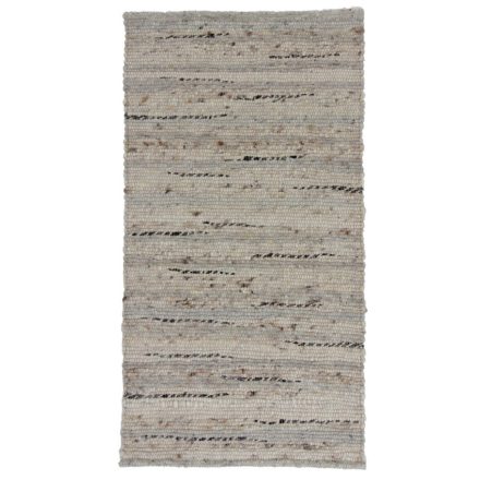 Vastag szőnyeg gyapjúból 69x130 szövött modern gyapjú szőnyeg