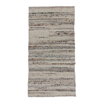 Vastag szőnyeg gyapjúból 69x134 szövött modern gyapjú szőnyeg