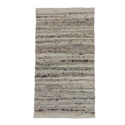 Vastag szőnyeg gyapjúból 70x130 szövött modern gyapjú szőnyeg
