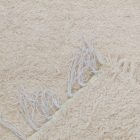 Puha szőnyeg 76x133 bézs pamut szőnyeg