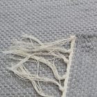 Rongyszőnyeg 72x136 szürke pamut szőnyeg